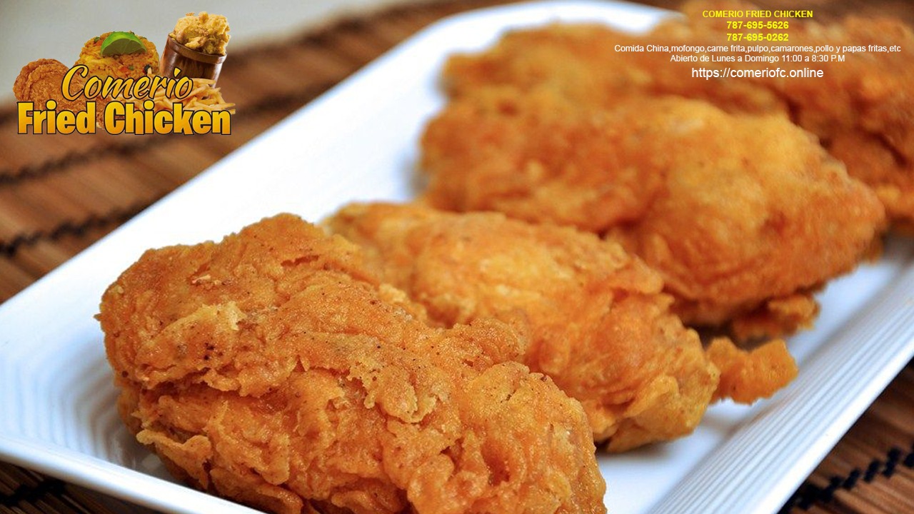 Pollo frito filetes dorados